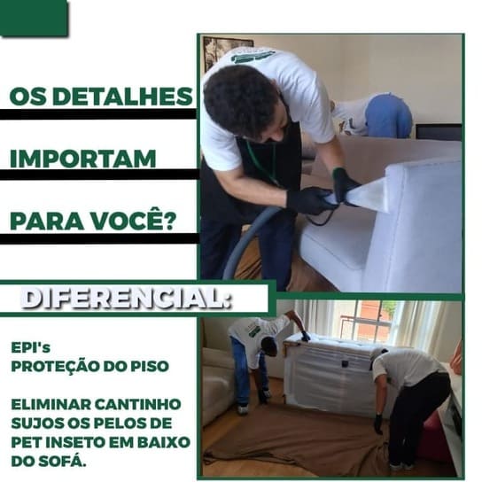foto limpeza de Sofá campinas