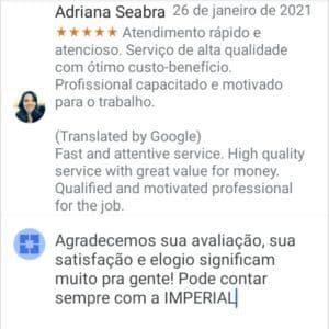 Depoimento de cliente WhatsApp
